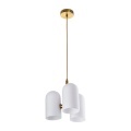 Подвесной светильник с 3 стеклянными плафонами и лампами E14 Arte Lamp CASSEL A5454SP-3PB