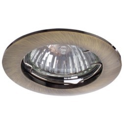 Точечный встраиваемый светильник Arte Lamp BASIC A2103PL-1AB