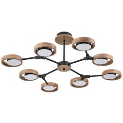 Люстра на штанге LED 3000-6400K 4000Lm Arte Lamp SIGNORA A2454PL-8BK