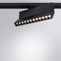 Однофазный двужильный светодиодный трековый светильник Arte Lamp A4573PL-1BK FLASH 3000К 750Лм CRI90+ 24° 12Вт