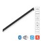 A5743PL-1BK Трековый магнитный SMART (TUYA, Алиса, Bluetooth, Wi-Fi) светодиодный светильник Arte Lamp Expert CRI90+ 2700-6000К 1050Лм 120° 20вт