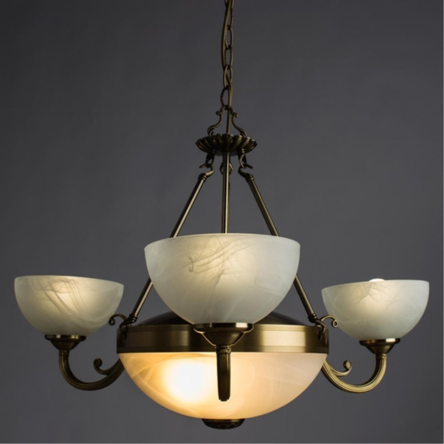 Люстра подвесная Arte Lamp A3777LM-3-2AB WINDSOR под лампы 3xE14 40W