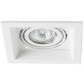 Встраиваемый светильник Arte Lamp A6661PL-1WH CANIS под лампу 1xGU10 50W