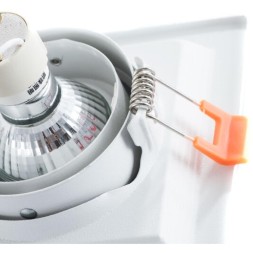 Встраиваемый светильник Arte Lamp A6661PL-1WH CANIS под лампу 1xGU10 50W