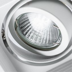 Встраиваемый светильник Arte Lamp A6661PL-1WH CANIS под лампу 1xGU10 50W