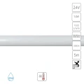 A2418013-01-3K Светодиодная лента для бани, спец. защищенности, 5м IP68 24V 14Вт/м 1000Лм/м 3000K CRI80, темп. до 100°С, Arte Lamp NEON TERMO
