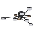 Потолочная люстра LED 3000-6400K 3000Lm Arte Lamp TAYGETA A2455PL-6BK