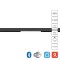 A5742PL-1BK Трековый магнитный SMART (TUYA, Алиса, Bluetooth, Wi-Fi) светодиодный светильник Arte Lamp Expert CRI90+ 2700-6000К 550Лм 120° 10