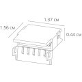 Коннектор (5 шт) токопроводящий для 12мм светодиодной RGBW ленты Arte Lamp STRIP-ACCESSORIES A32-12-RGBW