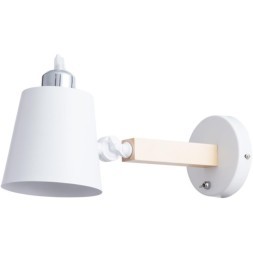 Бра Arte Lamp A7141AP-1WH OSCAR под лампу 1xE27 40W