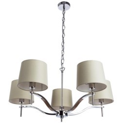 Люстра подвесная Divinare 1341/02 LM-5 Soprano под лампы 5xE14 40W