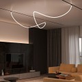 Магнитный гибкий трековый неон 5м белый металл Arte Lamp Loop A4911PL-1WH