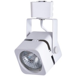 Однофазный двужильный трековый светильник Arte Lamp A1315PL-1WH MISAM под сменную лампу GU10