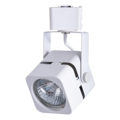 Однофазный двужильный трековый светильник Arte Lamp A1315PL-1WH MISAM под сменную лампу GU10
