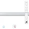 A2418013-03-6K Светодиодная лента для бани, спец. защищенности, 5м IP68 24V 14Вт/м 1000Лм/м 6000K CRI80, темп. до 100°С, Arte Lamp NEON TERMO