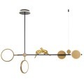 Люстра на штанге Arte Lamp TOLIMAN A2613SP-4BK