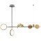 Люстра на штанге Arte Lamp TOLIMAN A2613SP-4BK