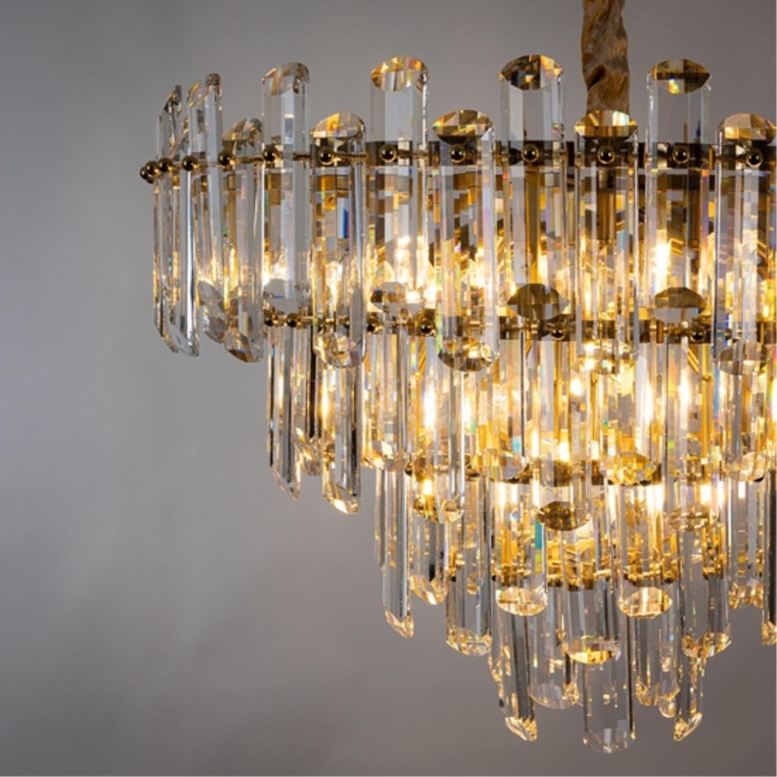 Люстра подвесная хрустальная Divinare ROSIE 3511/17 LM-8