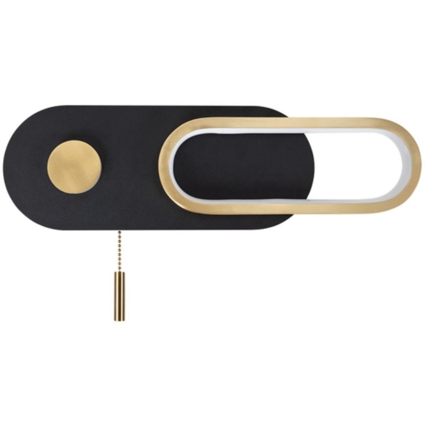 Бра Arte Lamp A2602AP-10BK LUCAS светодиодная LED 10W