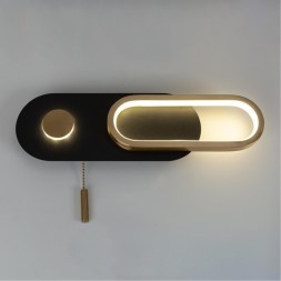 Бра Arte Lamp A2602AP-10BK LUCAS светодиодная LED 10W