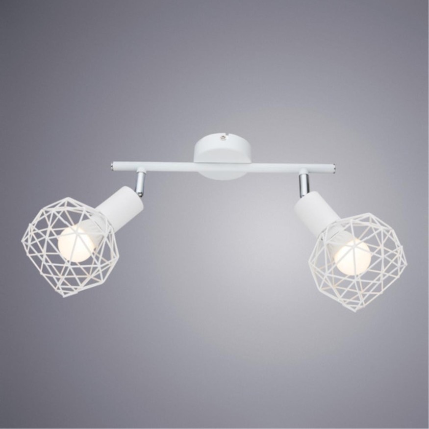 Спот настенный Arte Lamp A6141AP-2WH SOSPIRO под лампы 2xE14 40W