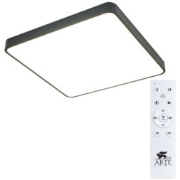 Настенно-потолочный светильник Arte Lamp A2669PL-1BK SCENA светодиодный LED 100W