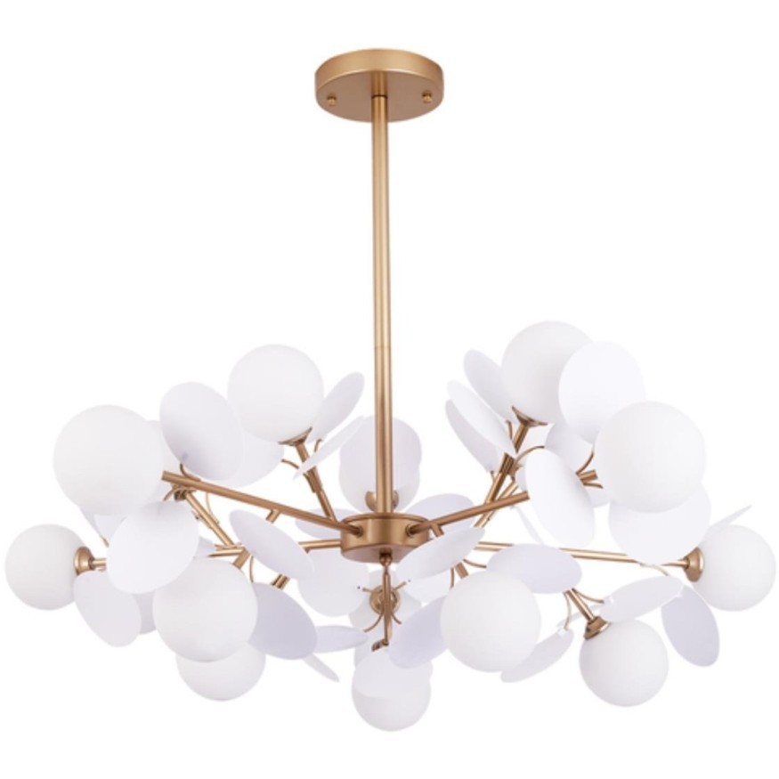 Люстра на штанге Arte Lamp PEACOCK A1369SP-15SG