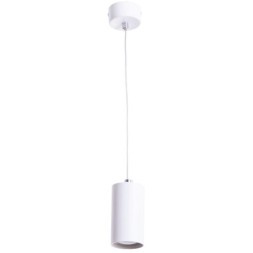 Подвесной светильник цилиндр Arte Lamp A1516SP-1WH CANOPUS под лампу 1xGU10 35W