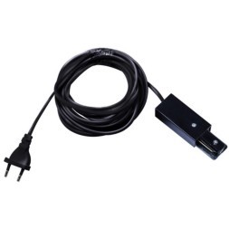 A160506 КОННЕКТОР-ТОКОПОДВОД ДЛЯ ШИНОПРОВОДА (ТРЕКА) СО ШНУРОМ 5М И ВИЛКОЙ