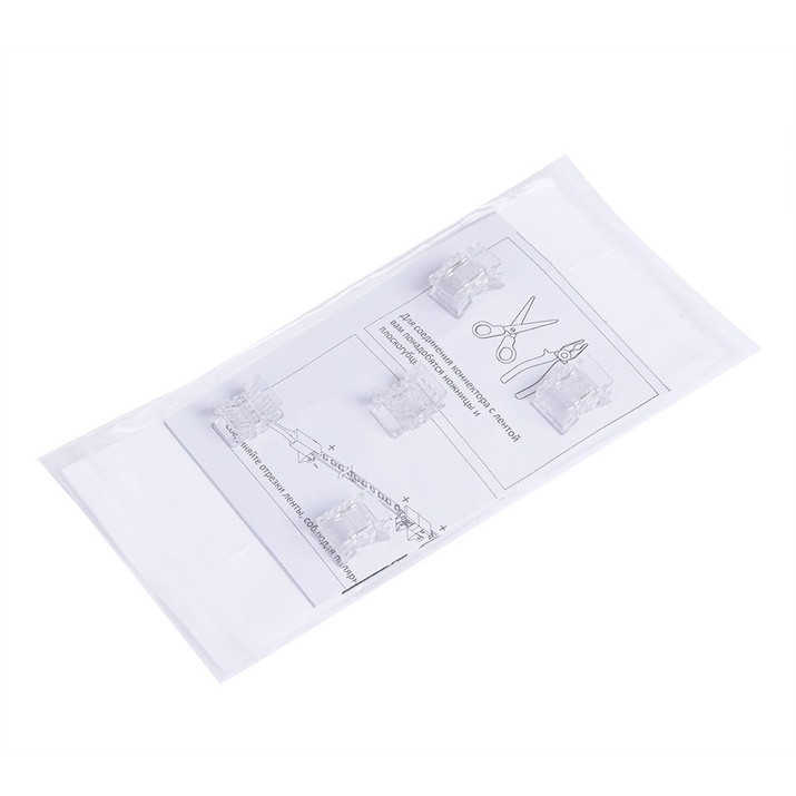 Коннектор (5 шт) токопроводящий для 10мм светодиодной (240 и 120 LED/M) ленты Arte Lamp STRIP-ACCESSORIES A32-10-1CCT