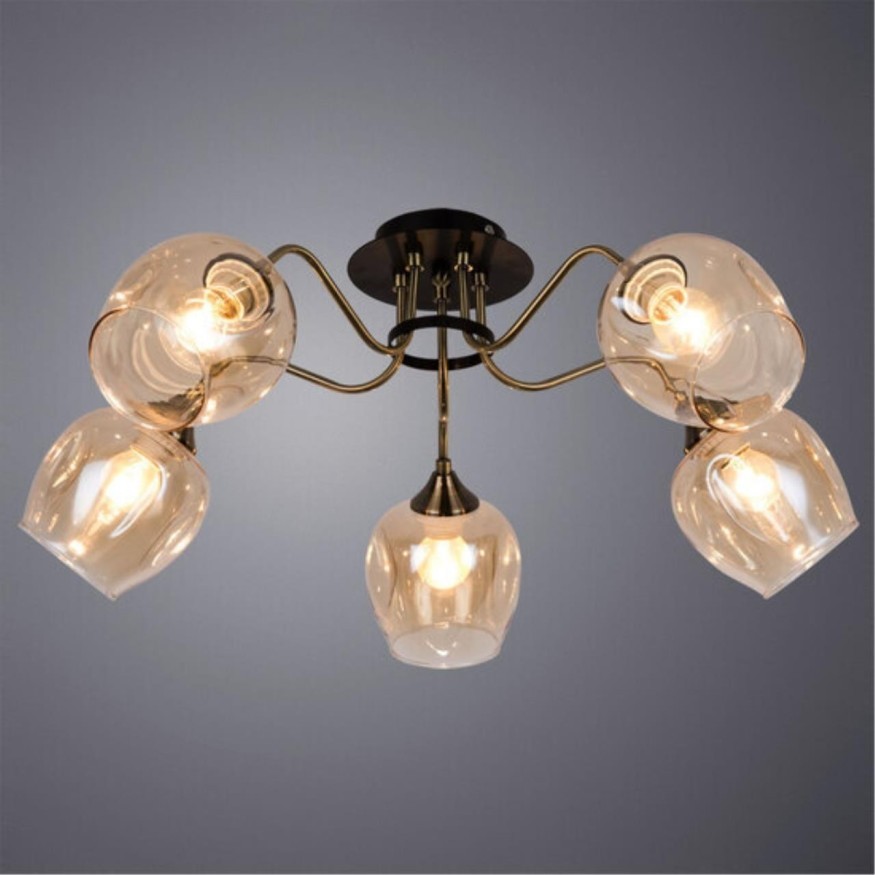 Потолочная люстра Arte Lamp MONICA A3831PL-5AB