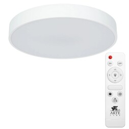 Люстра потолочная Arte Lamp A2661PL-1WH ARENA светодиодная LED 60W
