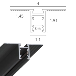 В гипсокартон 9 мм и 12.5 мм
